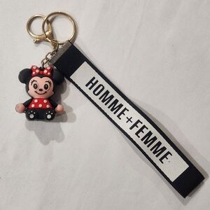 Homme + Femme Key Chain Bag Charm